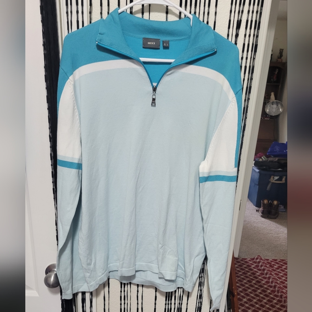 Mexx women's size large 1/4zip pullover long